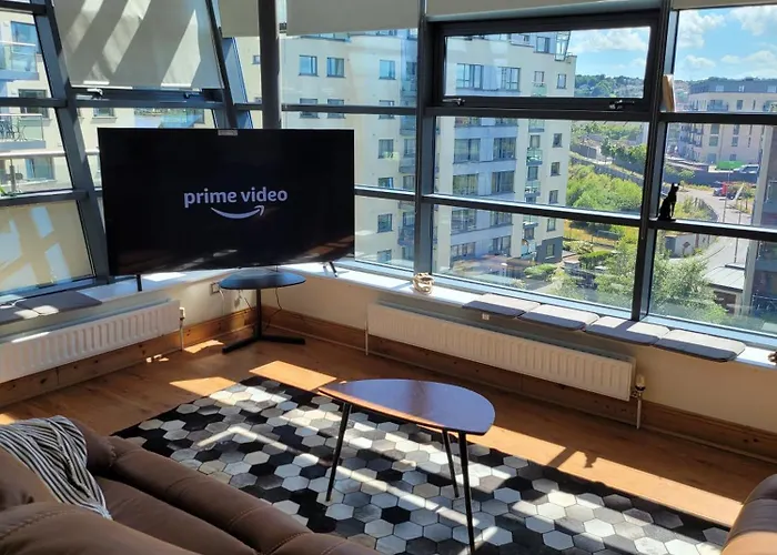 شقة Panoramic Two-bedroom Penthouse